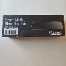 WOLFBOX G840S 12" 4k Dash Cam Car With Free SD Mirror Cameras Front and Rear