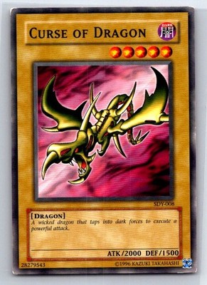 Curse of Dragon SS04-ENA03 Speed Duel Decks: Match of the Millennium Yu-Gi-Oh LP