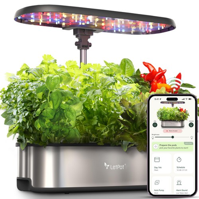 #ad LetPot LPH SE Hydroponics Growing System 12 Pods Smart Herb Garden Kit Indoo... $171.96