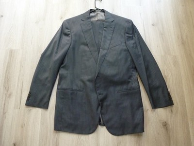 Ermenegildo Zegna Traveler Suit 56R Wool Silk Office Business  Switzerland
