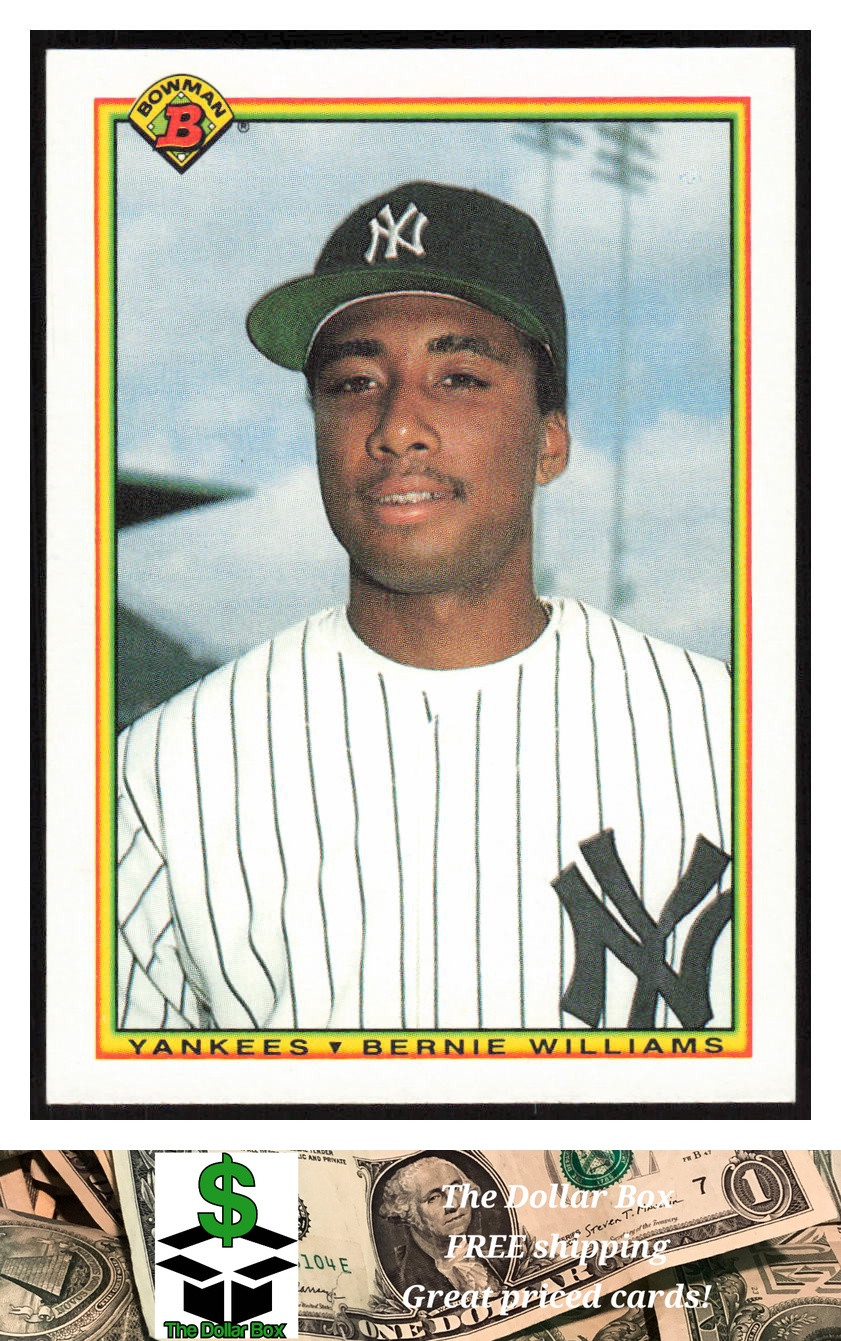1990 Bowman #439 Bernie Williams - New York Yankees RC