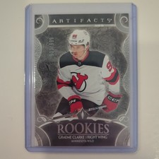 2024-25 Upper Deck Artifacts - Rookies Graeme Clarke #198 /999 (RC)