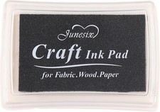 Craft Stamp Ink Pad for Paper Wood Fabric 15 Colors Available for Rubber Stam...