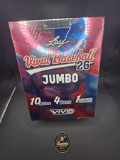 2026 Leaf Vivid Baseball 10 Autos Factory Sealed JUMBO ⚾🔥