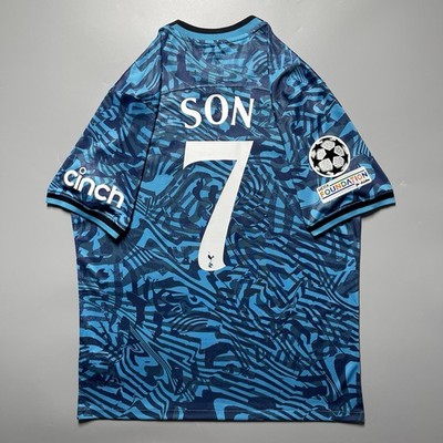 TOTTENHAM NIKE 2022/2023 FOOTBALL SOCCER THIRD JERSEY #7 SON SIZE