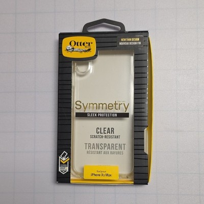 OtterBox Symmetry Ultra-thin Clear Scratchproof Case for iPhone Xs Max 77-60085