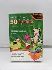 Nova Development Art Explosion 500,000 Software 41026 Windows XP Vista 7