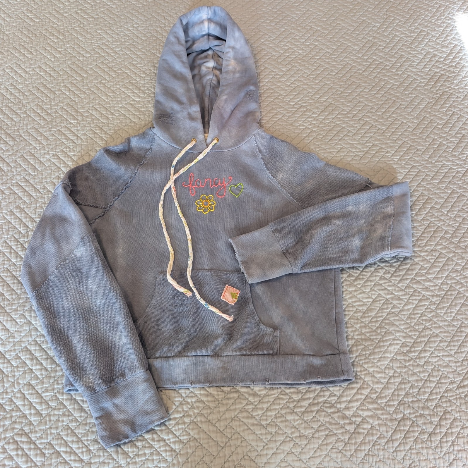 LoveShackFancy "Fancy" Embroidered Drawstring Swe… - image 2