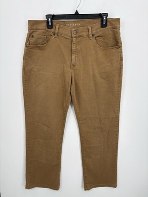 Mott & Bow Jeans Men's 35 x 29 Khaki Mercer Straight Stretch Chino Pants