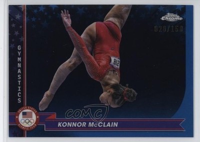 2024 Chrome US Olympic & Paralympic Team and Hopefuls 20/150 Konnor McClain 15wb