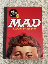 Collectible MAD Magazine Poster Book By Editors of 16"x12" Art Humor Decor Fun