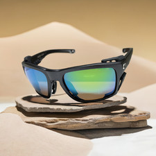 Costa Del Mar KING TIDE 8	BLACK PEARL Matte Frame Green Glass NEW