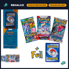 Pokemon TCG Booster Packs - 3 Blister Packs + 1 Holofoil Promo Card - Random Car