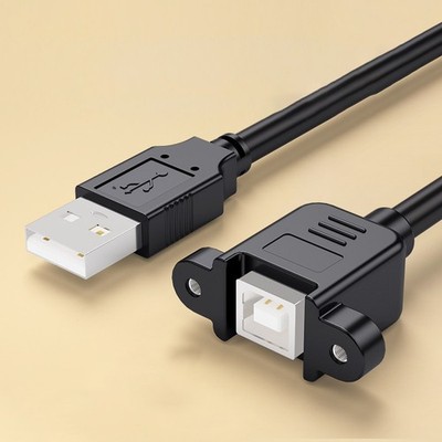 USB 2.0 Druckerkabel Verlängerung Kabel USB A Stecker zu USB B Buchse 0.2m - 2m