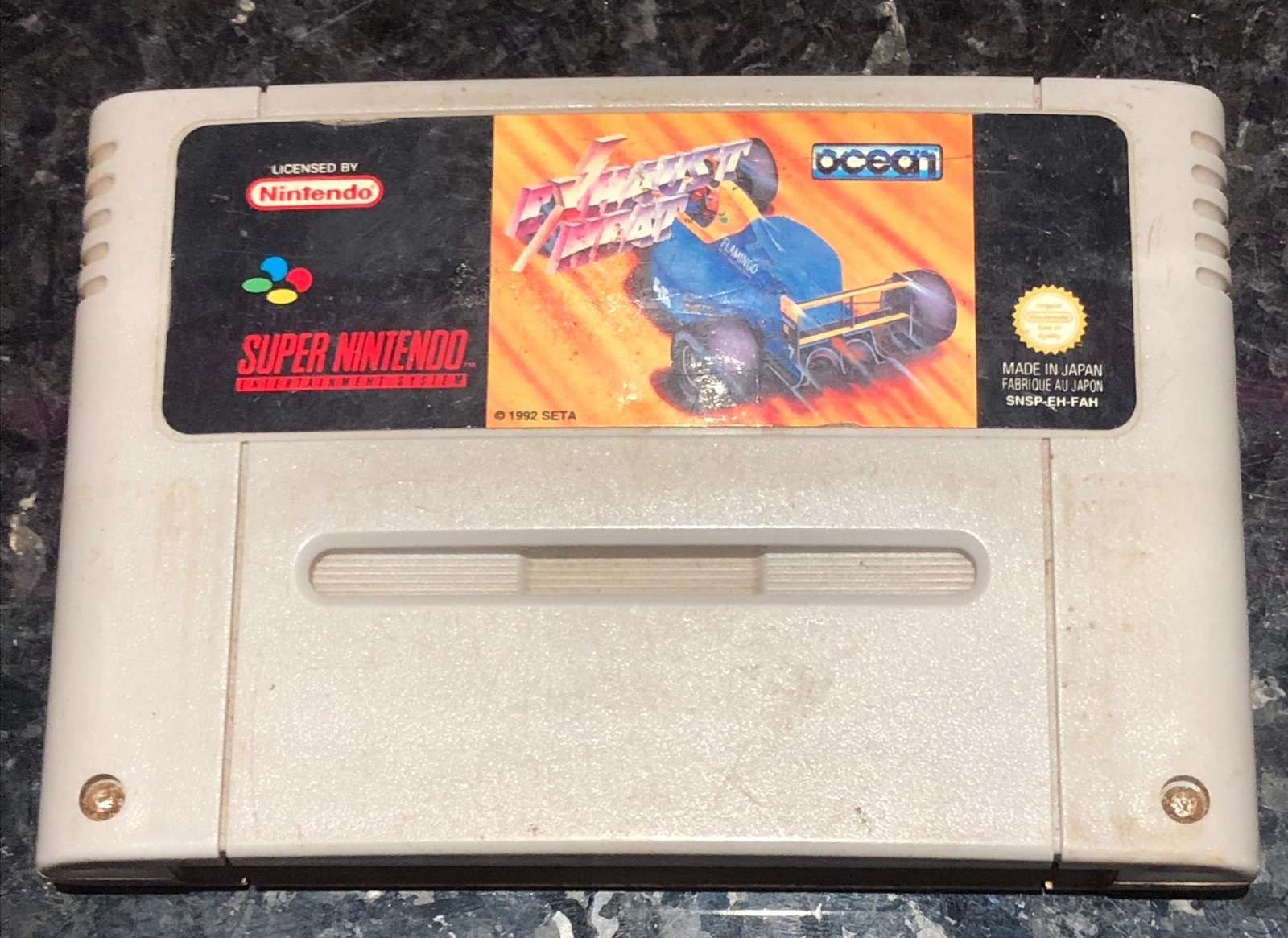 RETROGAMING JEU NINTENDO SUPER NINTENDO SNES    