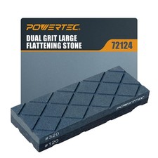 POWERTEC Large Flattening 120/320 Stone, Stone