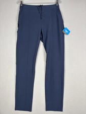 Columbia Pants Boys Small Blue PFG Straight Leg Chino Fishing Drawstring Stretch