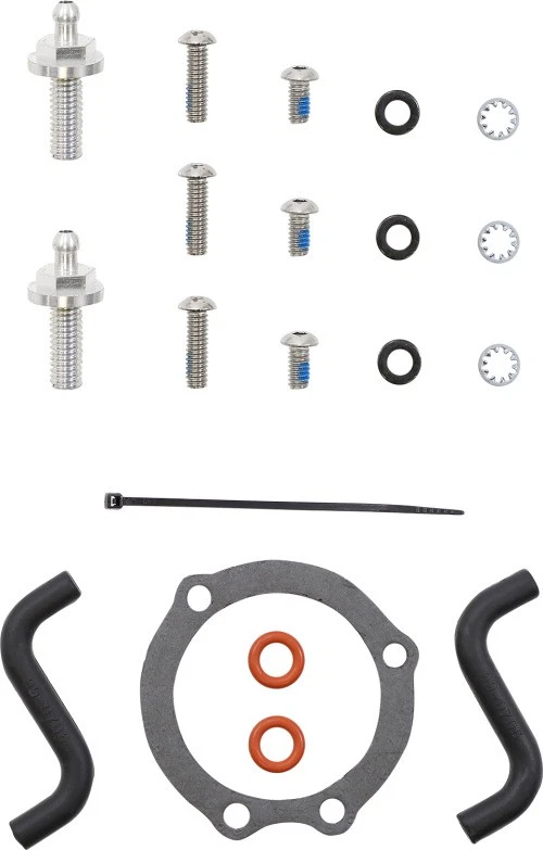 Комплект воздухоочистителя Cobra - спицы - черный мотоцикл уличный велосипед 606-0102-04B-SB - Изображение 3 из 4