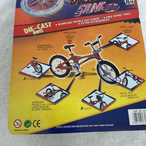 Micro Stunt Bike Free Style 1:14 Die Cast Bike Neu in OVP - Bild 5 von 7