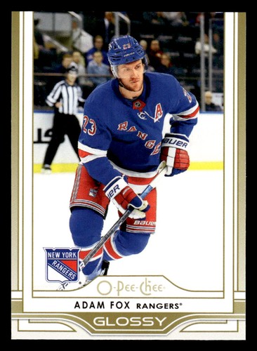 Adam Fox [Gold] #OG-12 2025 Upper Deck O-Pee-Chee Glossy card