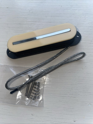 Einzelschiene 7k Creme Humbucker Brücke/Hals Tonabnehmer für Strat E-Gitarre