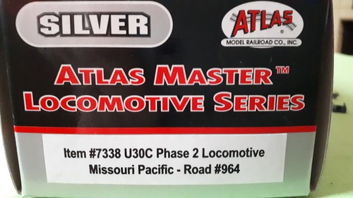 Atlas Silver 7338 / U30C Phase 2 /Missouri Pacific / Sound Digitrax | Condition: Gebraucht