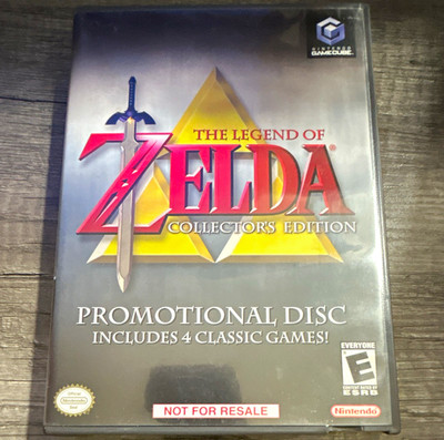 Nintendo Zelda Collector's Edition Promo Demo Disc GameCube CIB