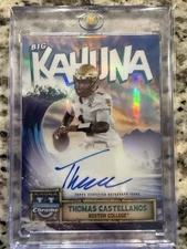 2024 Bowman U Chrome Thomas Castellanos Big Kahuna Auto Case Hit SSP Florida St