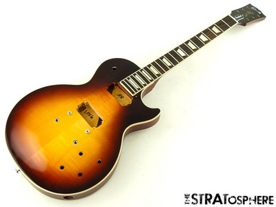 Gibson USA Les Paul Standard 60s BODY + NECK Figured Top Bourbon Burst