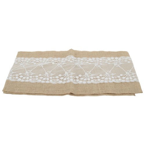 Brand New Table Runner Linen Accessories Festival Natural Jute Replacement - Picture 13 of 48