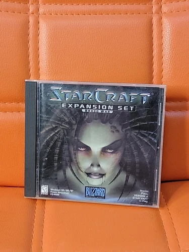 StarCraft Brood War Expansion Set 1.05 (Windows PC Power Macintosh CD, 1998)