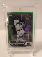 2023 Topps Pro Debut Autographs Green Foil #PD151 Dayan Frias Auto 71/99