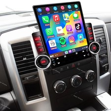 For 2009-2012 Dodge Ram 1500 2500 3500 CarPlay Car Stereo Radio Android 15 GPS