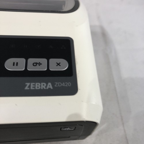 Zebra ZD420 Thermal Label Printer with new PS Ethernet 300 DPI ZD42043-T09000EZ - Afbeelding 3 van 9