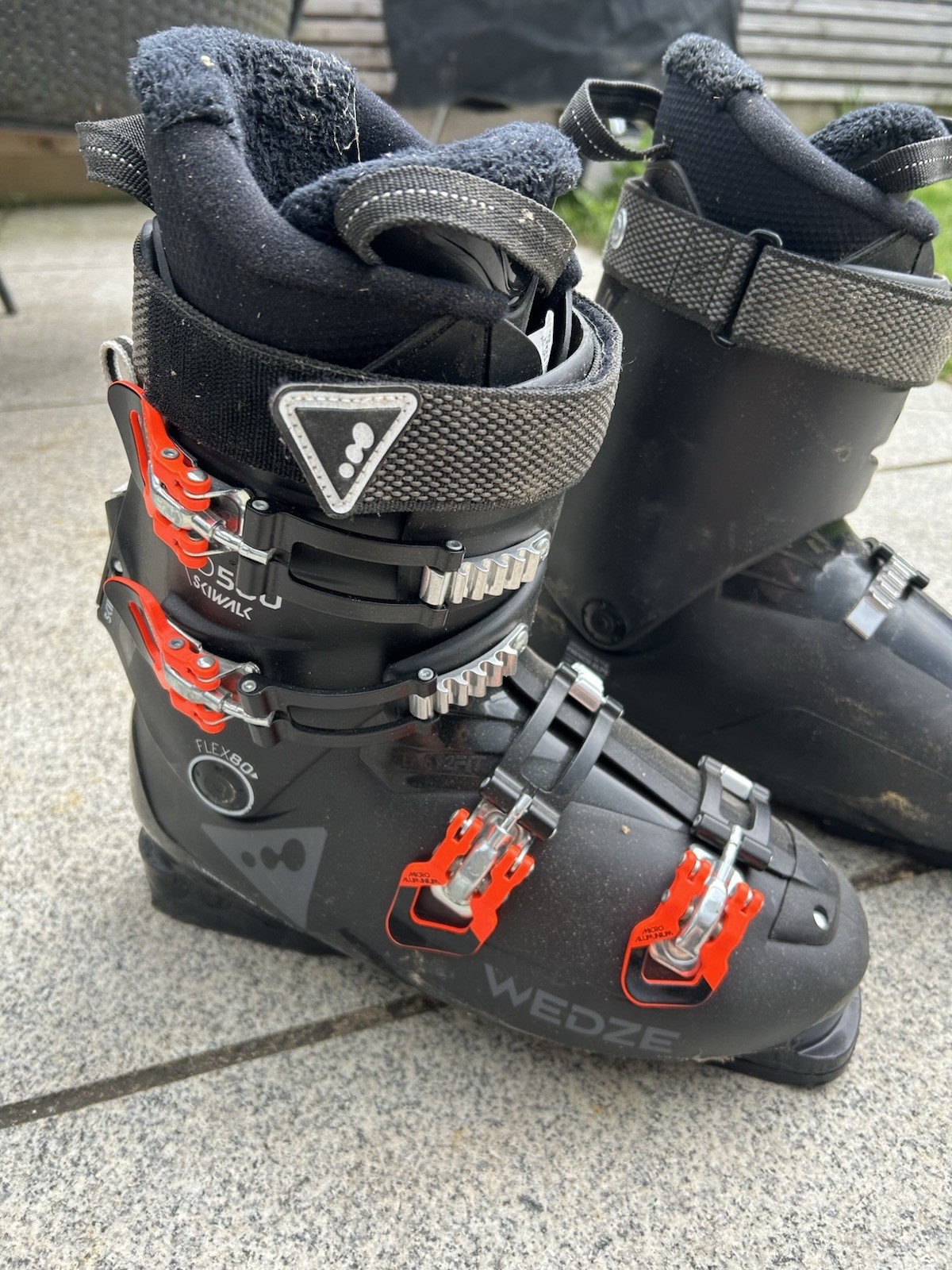 SALOMON Scarponi da sci uomo usati Wedze 500 taglia 28.0 flex 80