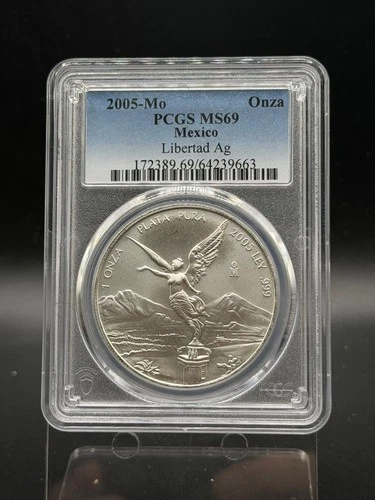 2005 Mexican Silver Libertad 1 oz — photo from the most recent tracked eBay sale