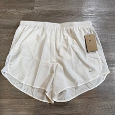 Nike Kids Dri-FIT Running Shorts White DC7645-100 Size XL 