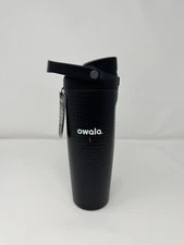 New Owala Out of Bounds Black 30 oz. FreeSip Sway Golf Travel Tumbler Fast Ship