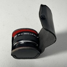 DOI Auto Tele Converter 2X for Pentax-K Mount Teleconverter w/ Case Vintage