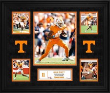Jalin Hyatt Tennessee Volunteers Framed 5-Photo Collage