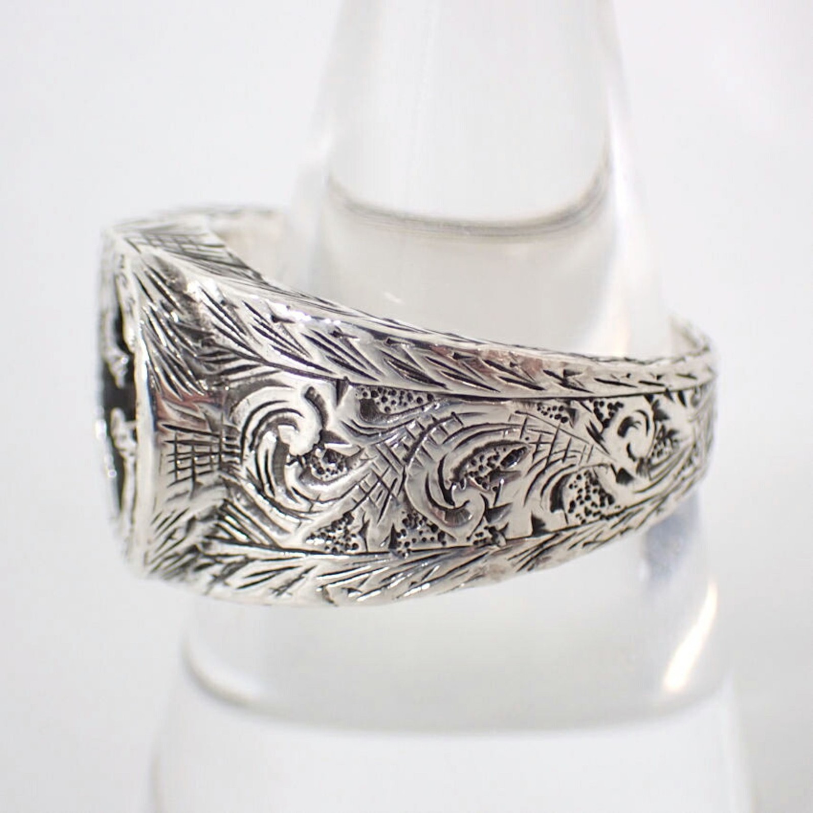 GUCCI 925 Interlocking Ring, size 22 - image 3