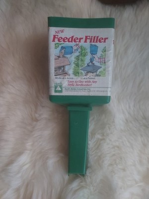 North States Birdfeeder Filler Scoop Garden Feeder NOS