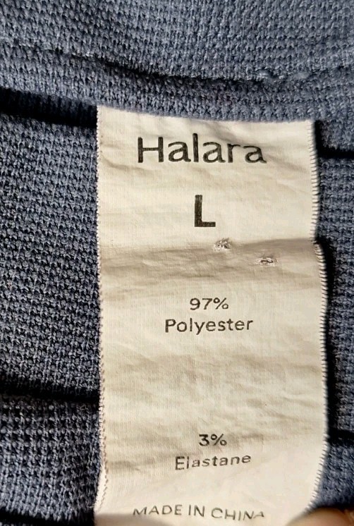 Halara Adjustable Strap Button  Waffle Casual Jog… - image 3