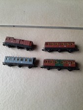 4 x ARNOLD Personenzugwagen Roco Fleischmann Güterwagen 1:160 ohne OVP  Trix