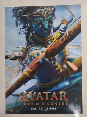 AVATAR Poster Poster + Magazin Movie Film Avatar Feuer und Asche 2025