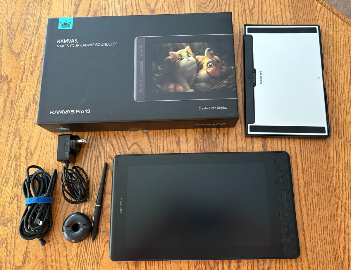HUION KAMVAS Pro 13 本体 Huion Kamvas Pro 13 (2.5K) 13inch QHD+ Drawing Tablet with