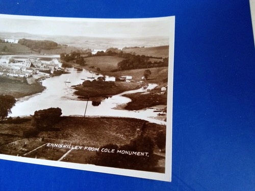 Enniskillen From Cole Monument, Real Photo Postcard Good Condition Unposted - Picture 2 of 8