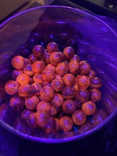 Vintage Cadmium Playing Marbles "Glowies" Lot of 60 W.Vriginia Ohio area