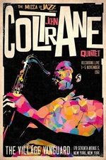 14130.Decor Poster.Room wall vintage Interior art design.Coltrane jazz concert