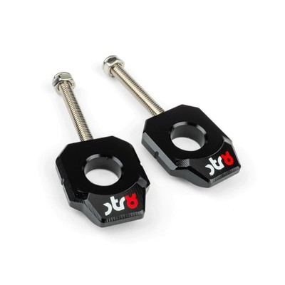 STR8 Coppia Ketten-Spanner Schwarz 15mm GILERA GSM 50 1990-2016